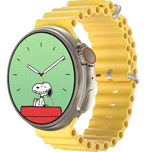 GT9 Round Dial Smartwatch - Bluetooth Calling, Fitness Tracking, Wireless Charging