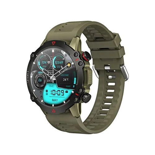 GT9 Round Dial Smartwatch - Bluetooth Calling, Fitness Tracking, Wireless Charging