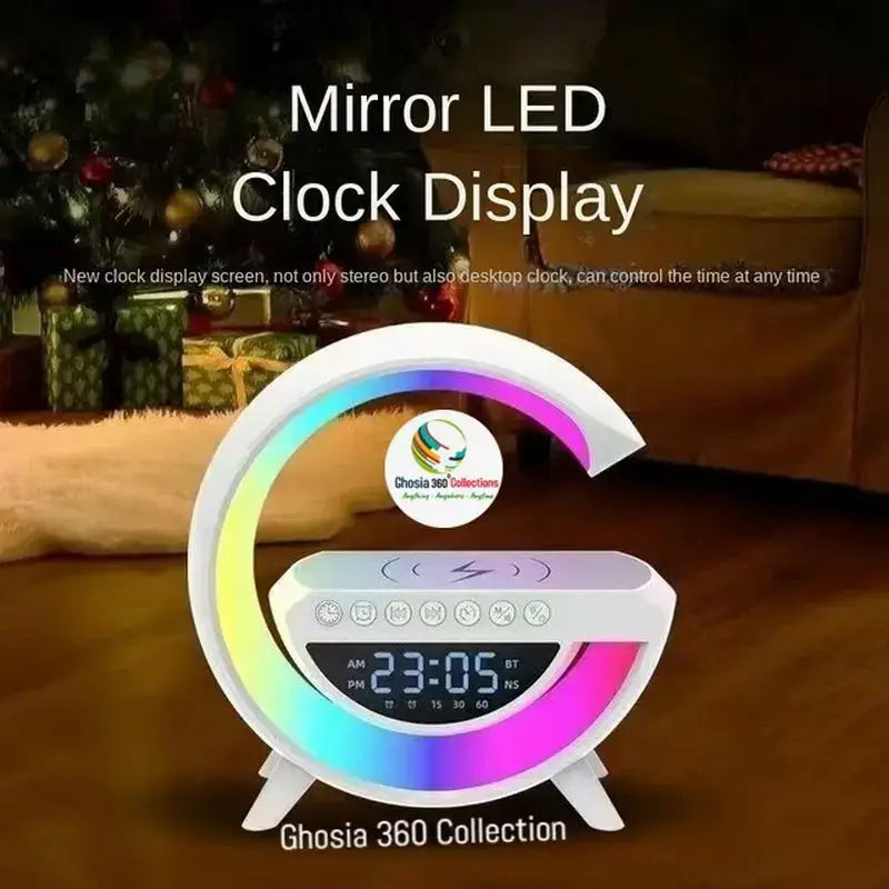 Wireless Charging Speaker (BT-3401) | Atmosphere Night Light