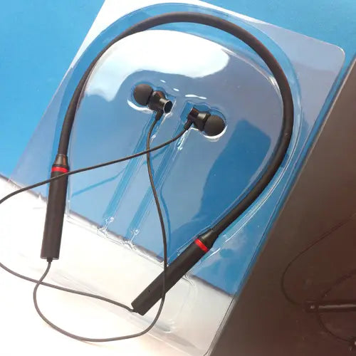 Lenovo HE05X Neckband Wireless Headphones – Bluetooth 5.0, IPX5 Waterproof, 10mm Drivers