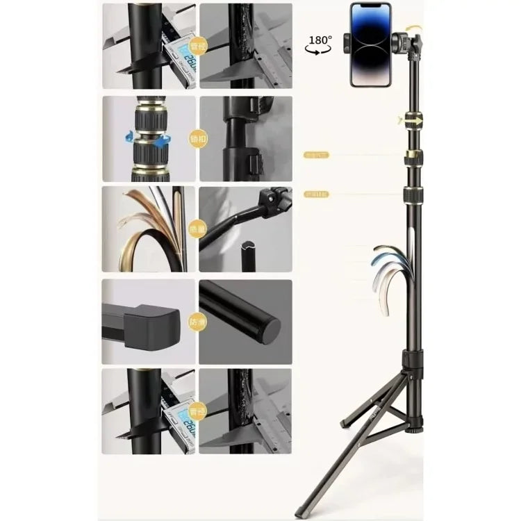 NeePho NP-688 7-Foot Adjustable 2-in-1 Wireless Selfie Stick Tripod