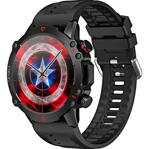 TF10 Pro Smartwatch - Round Dial AMOLED Display, Bluetooth Calling & Sports Features