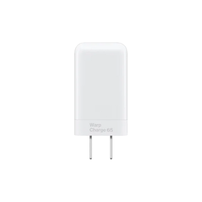 One Plus Warp Charge 65W Power Adapter + USB-C Cable