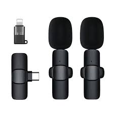 K8 Wireless 3-in-1 Lavalier Microphone | Plug & Play