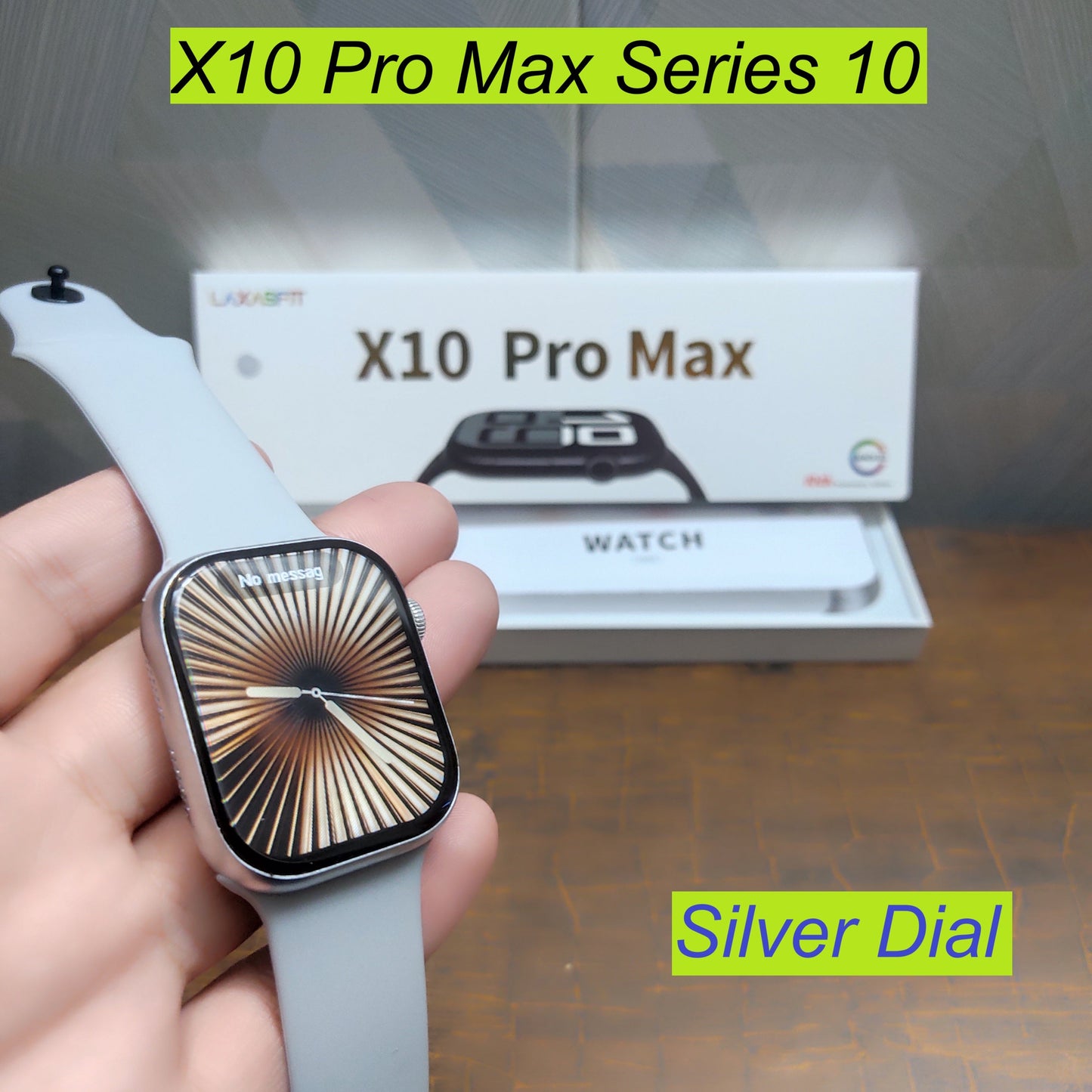 X10 Pro Max Smart Watch | Series 10 | 49mm Stainless Steel