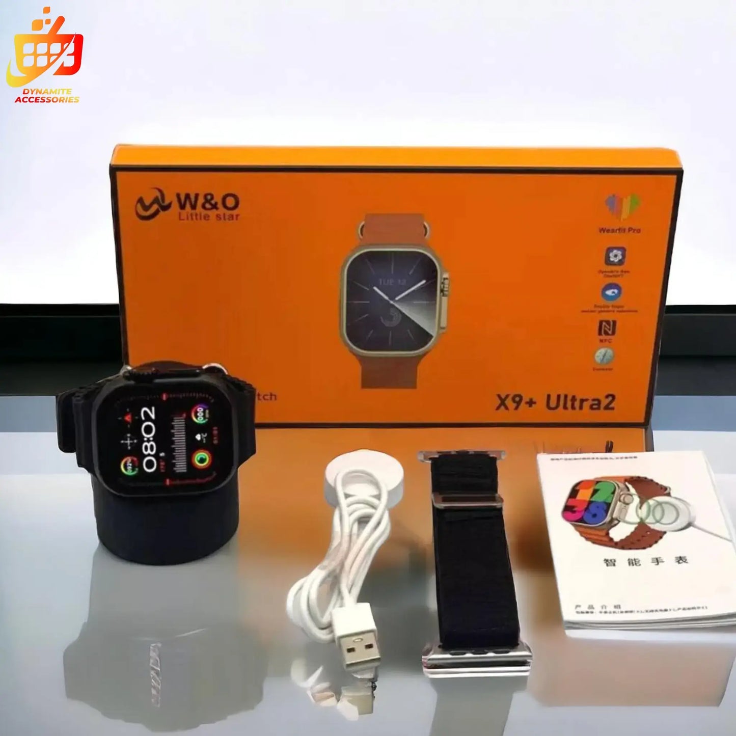 X9+ Ultra 2 Smart Watch | Super AMOLED Display