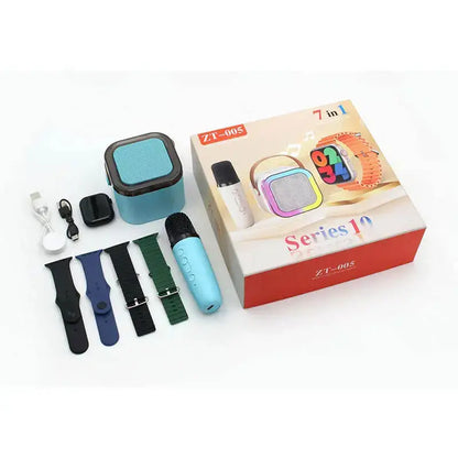 ZT005 Smartwatch 7-in-1 | Bluetooth Speaker & Mic