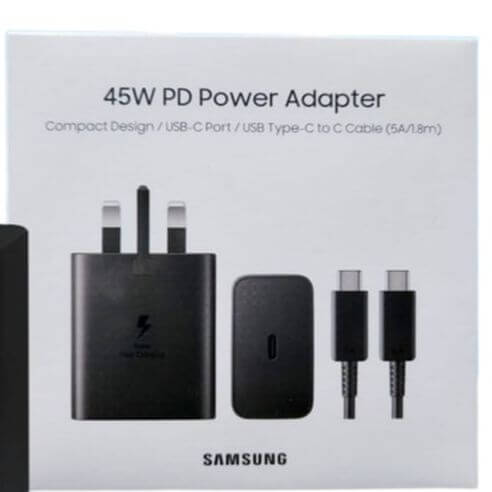 Samsung 45W Super Fast Charger Original PD Adapter