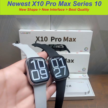X10 Pro Max Smart Watch | Series 10 | 49mm Stainless Steel