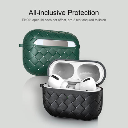 Air Pods Pro 2 Case | Weave Pattern Silicone Protective Cover