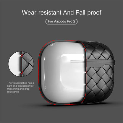 Air Pods Pro 2 Case | Weave Pattern Silicone Protective Cover