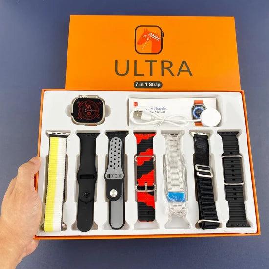 7 in 1 Ultra Smartwatch + Wireless Earbuds – Complete Wearable Kit