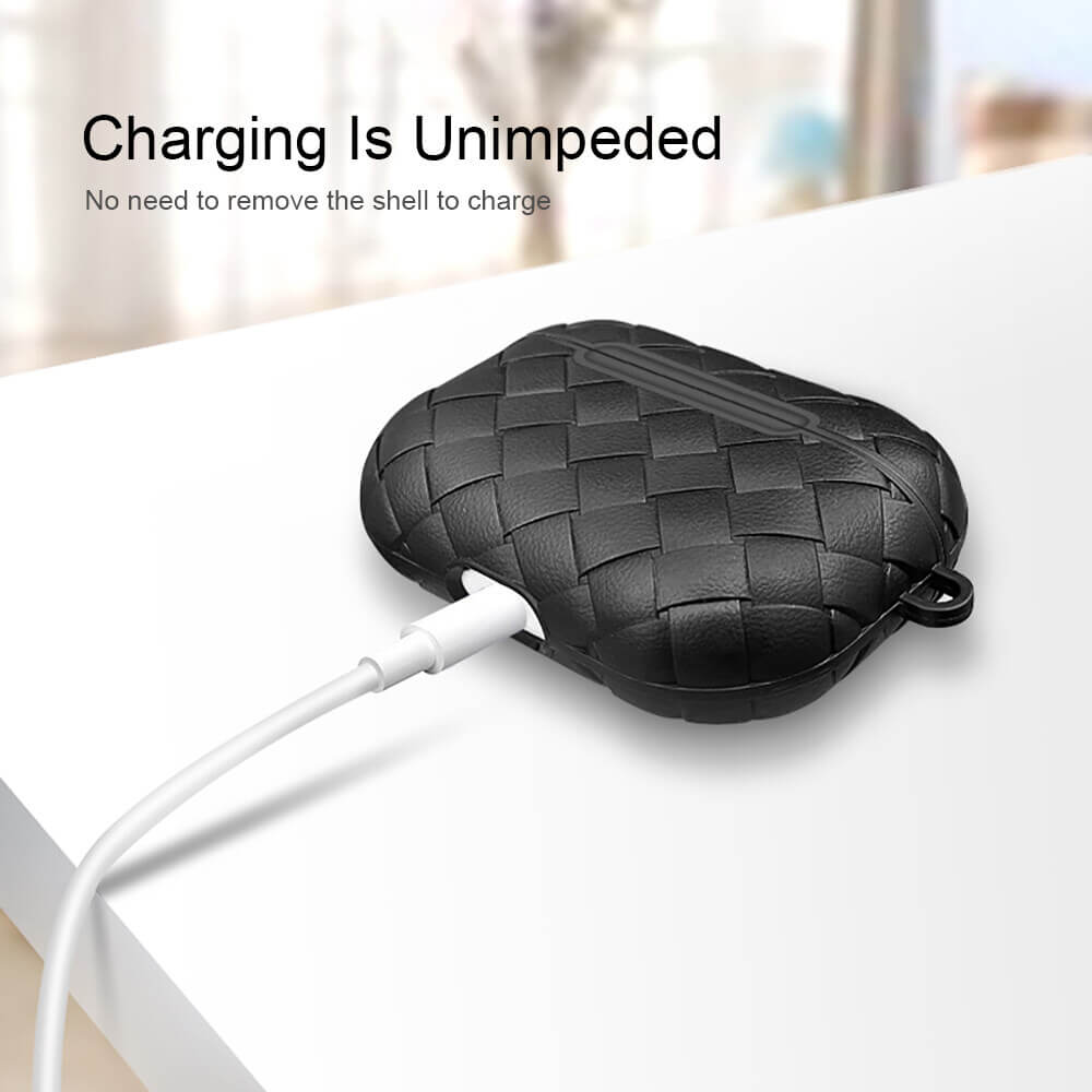 Air Pods Pro 2 Case | Weave Pattern Silicone Protective Cover