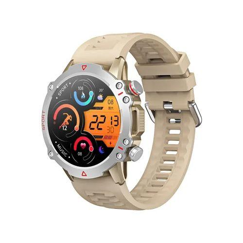 GT9 Round Dial Smartwatch - Bluetooth Calling, Fitness Tracking, Wireless Charging