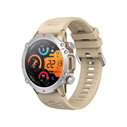 GT9 Round Dial Smartwatch - Bluetooth Calling, Fitness Tracking, Wireless Charging