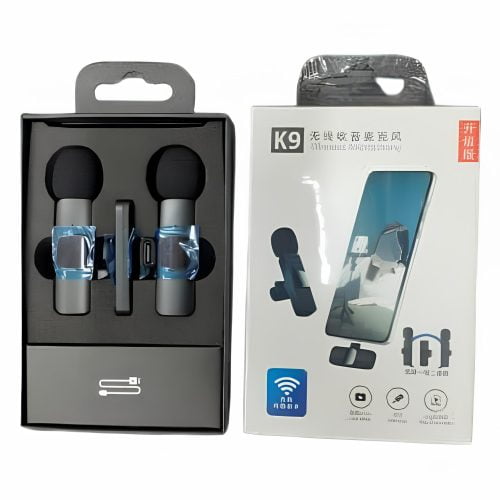 K8 Wireless 3-in-1 Lavalier Microphone | Plug & Play