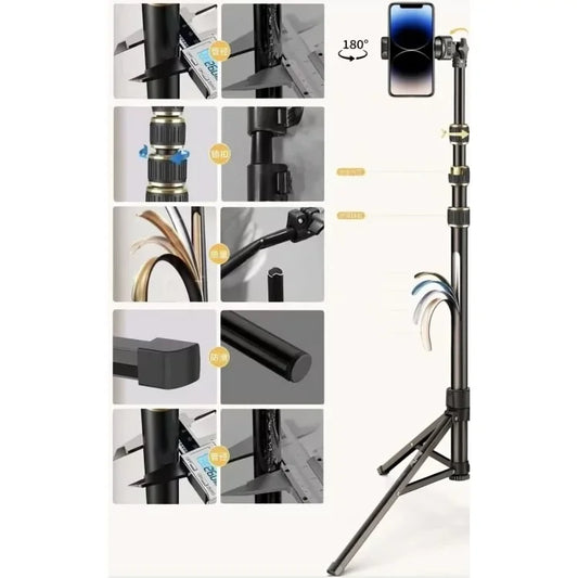 NeePho NP-688 7-Foot Adjustable 2-in-1 Wireless Selfie Stick Tripod
